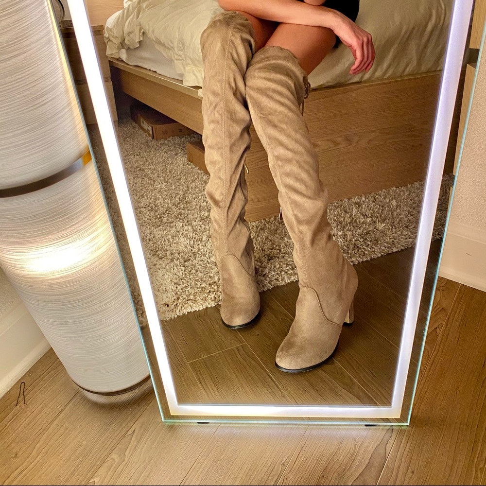 3/$30 Windsor Over-the-Knee Faux Suede Boots Size 8.5 🤎